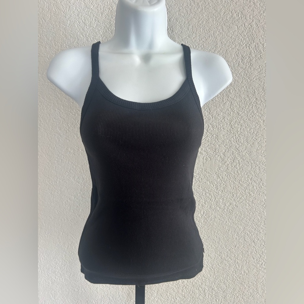 NWT Brixton Black Fitted Sleeveless Tank Top